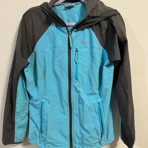 Large Columbia Teal Jacket